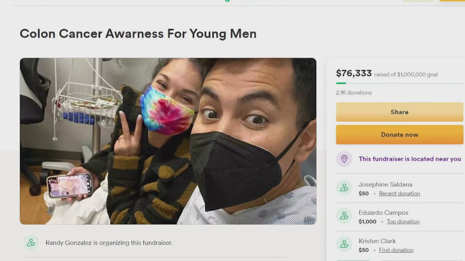 Texas TikTok celebrity diagnosed with stage 4 colon cancer, raising thousands for treatment