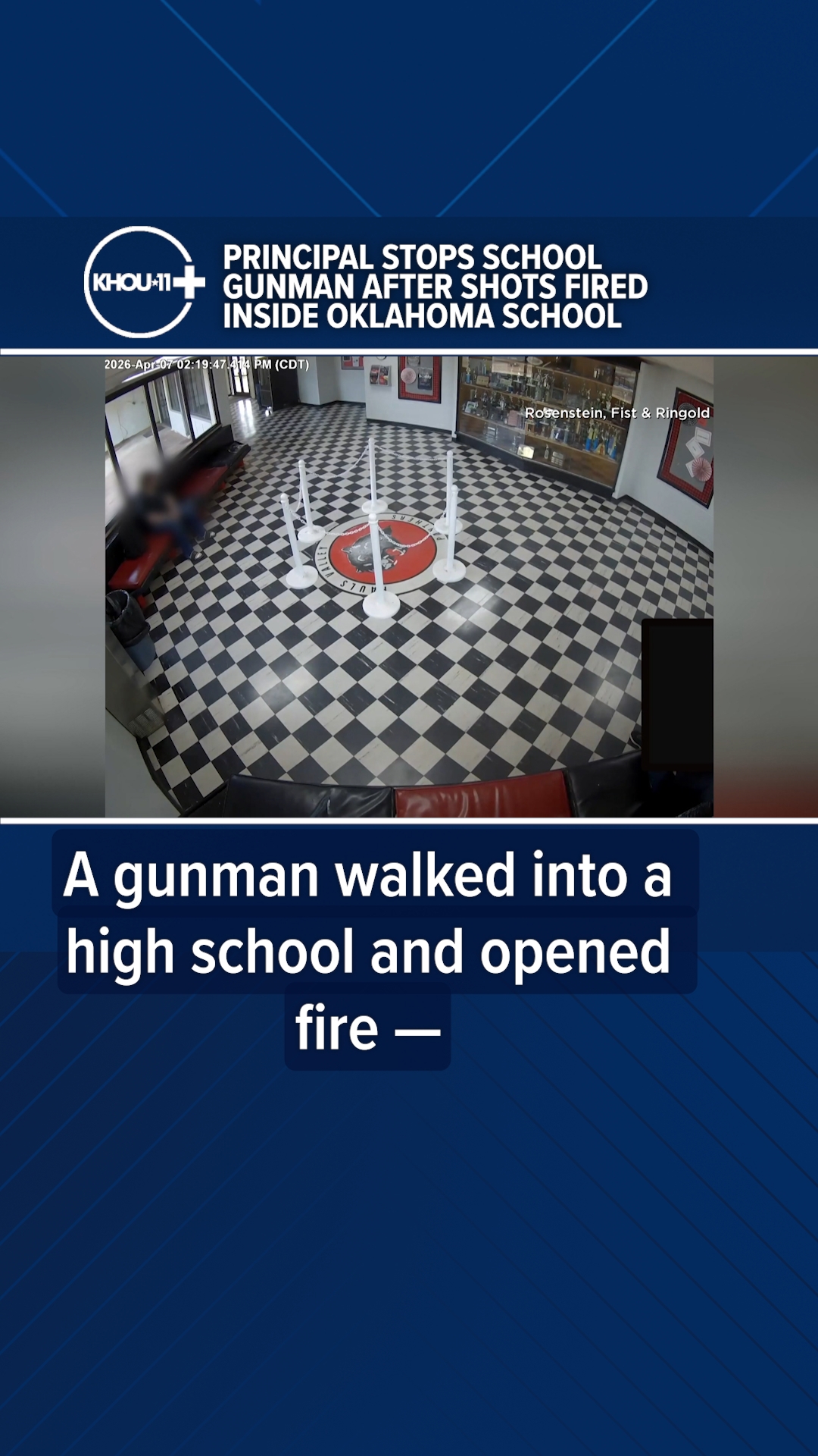 Principal stops school gunman after shots fired inside Oklahoma school ...