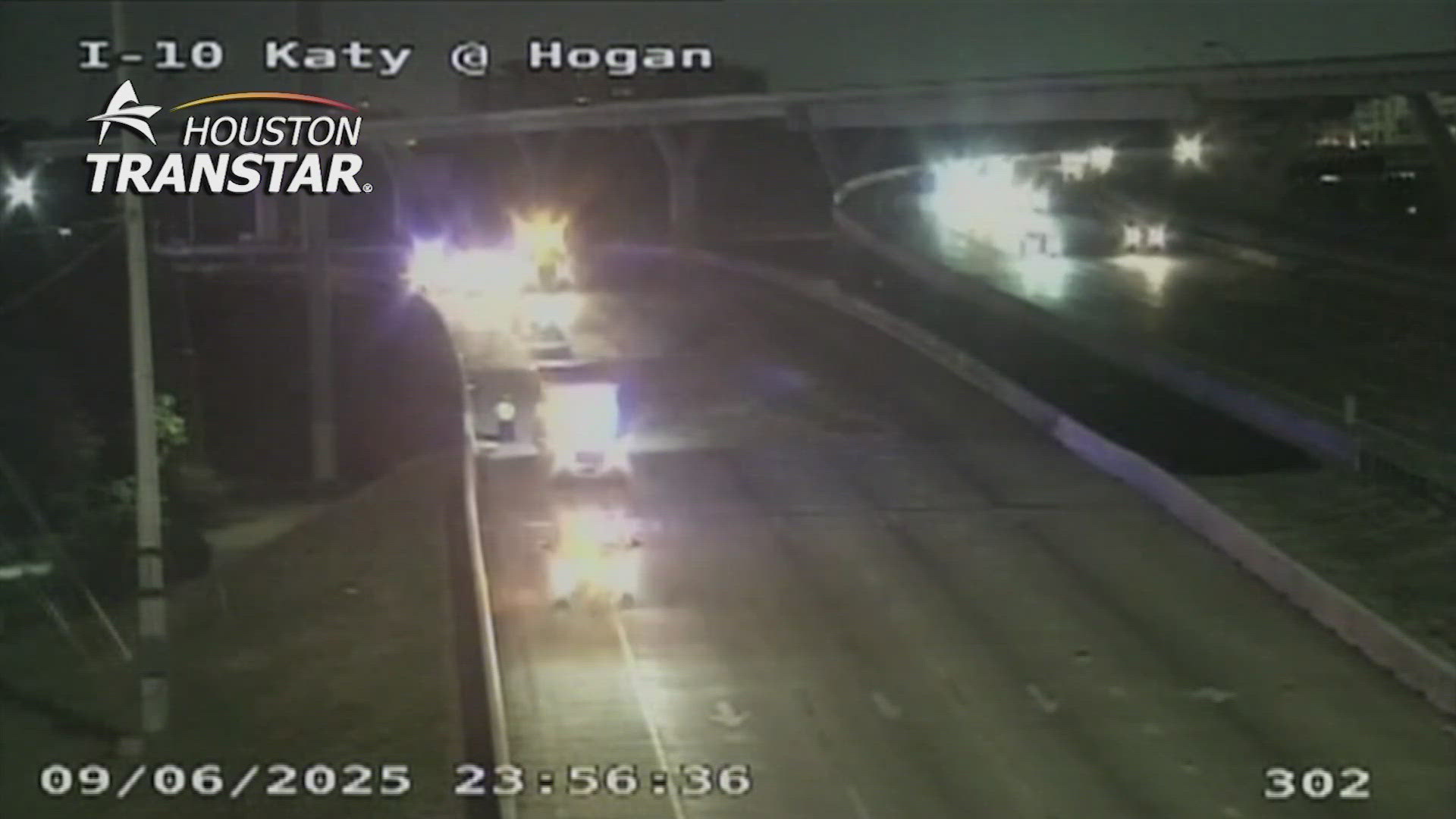 Truck strickes Houston Avenue bridge for second time this week, HPD ...