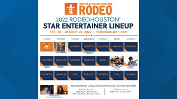 RodeoHouston will announce full entertainment lineup today | Live stream tonight