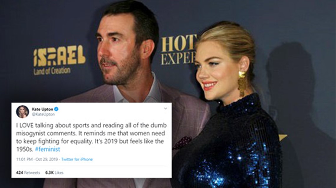 Kate Upton Slams 'Misogynist Comments' After World Series Comments