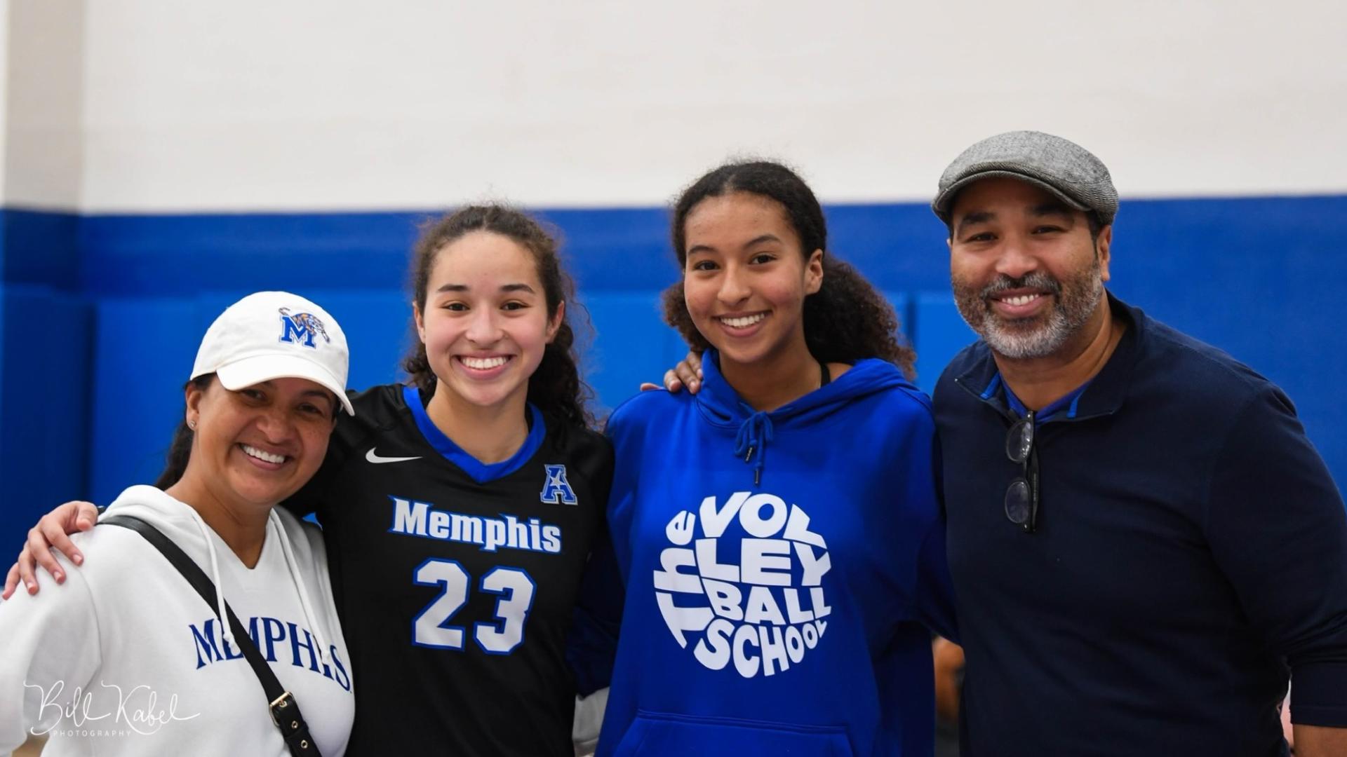 Gabi and Catalina Martinez are Houston-area volleyball stars, but their success wouldn't be possible without their dad's idea to bring volleyball to everyone.