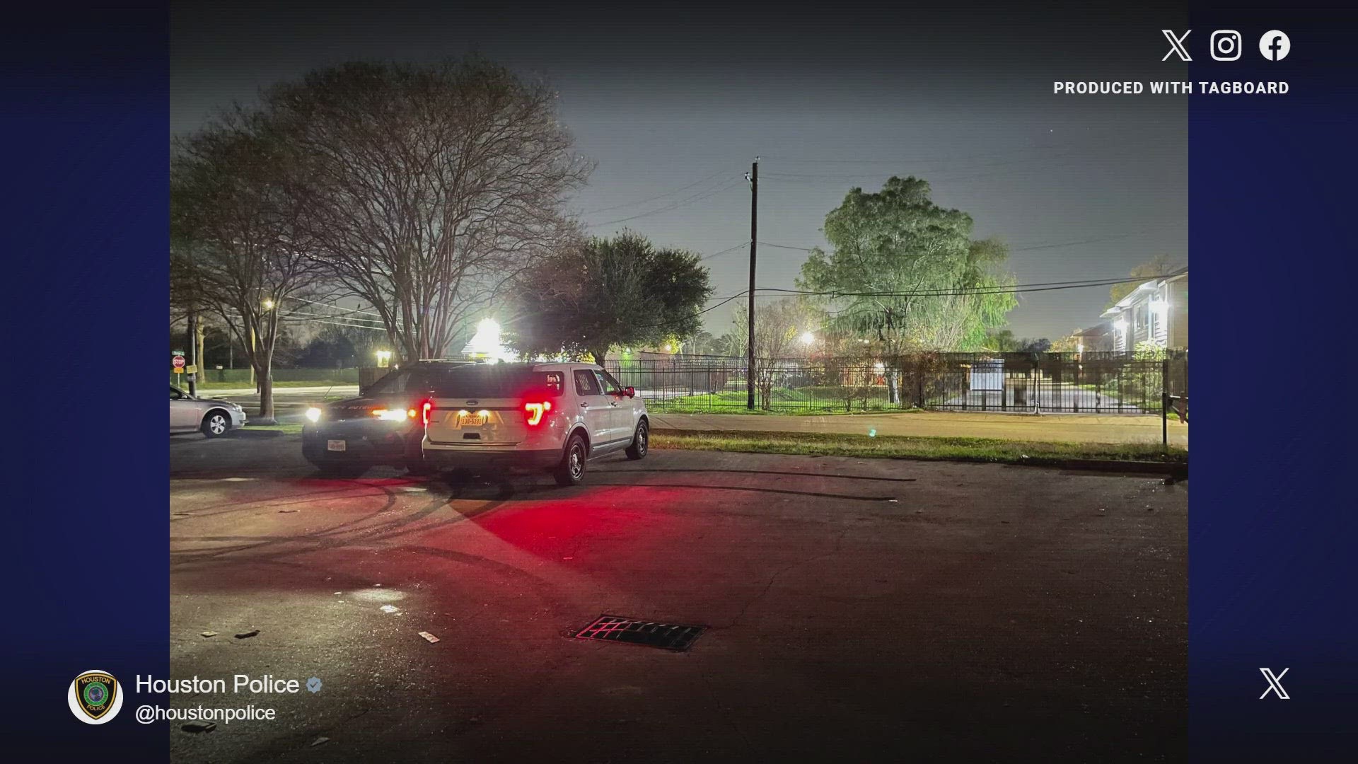 Police said while the family was taking a stroll through the park, they heard gunshots in the distance and then noticed their 3-year-old was shot in the leg.