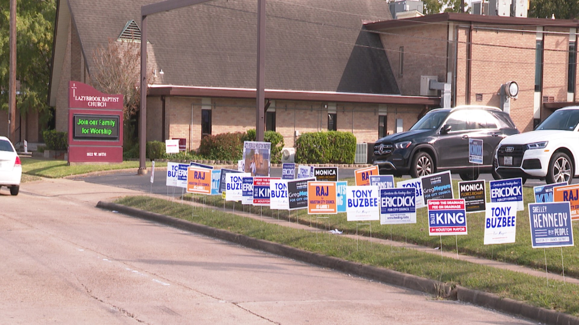 Human error causes slowdown at several Harris County voting locations