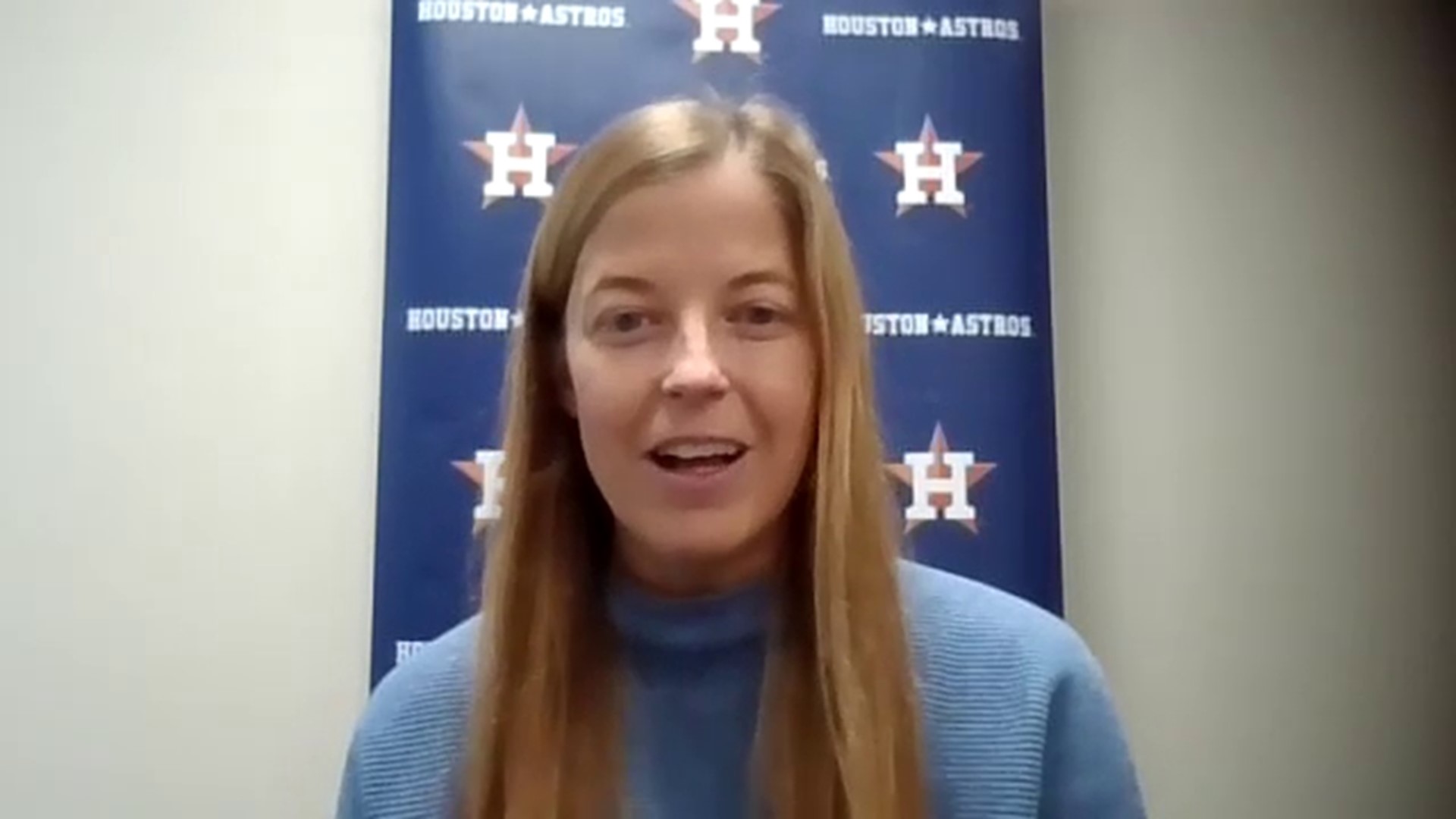 Goodrum will help oversee the Houston Astros' minor league system, making her one of the highest-ranking women in the game.