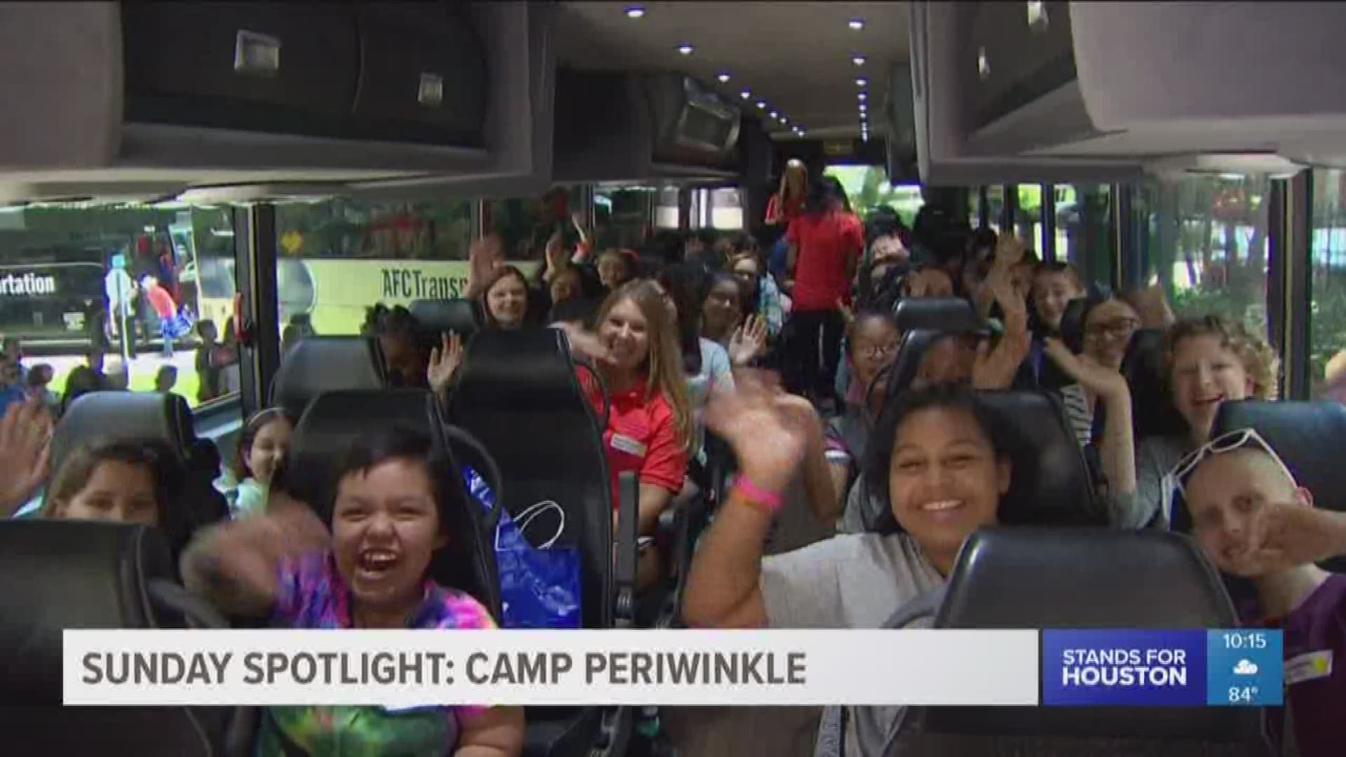 Camp Periwinkle first started offering the camp through Texas Children's Hospital in the early 1980's.  Kids say it gives them a chance to bond with others who've been through the same challenges.