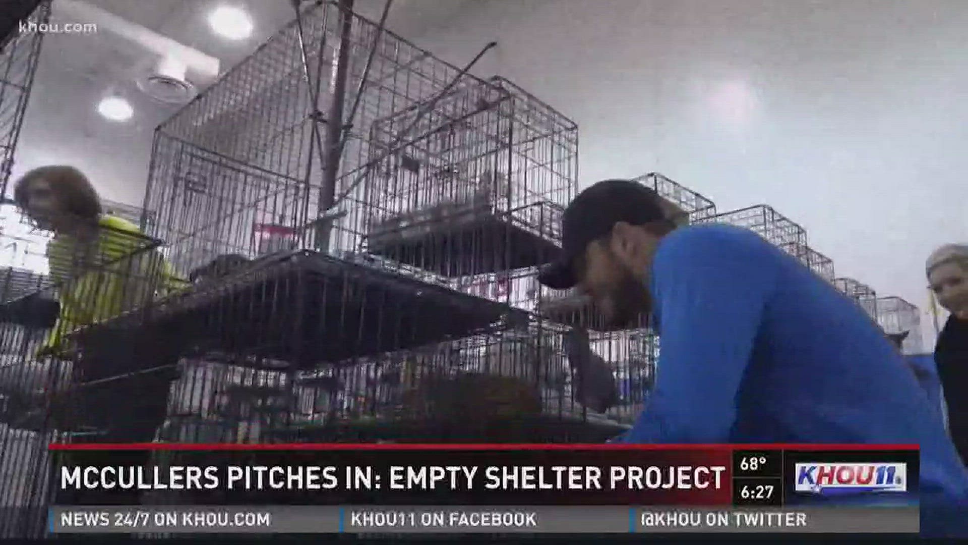 Houston Astros pitcher Lance McCullers was part of Houston's Empty Shelter Project, encouraging pet owners to spay and neuter their animals.