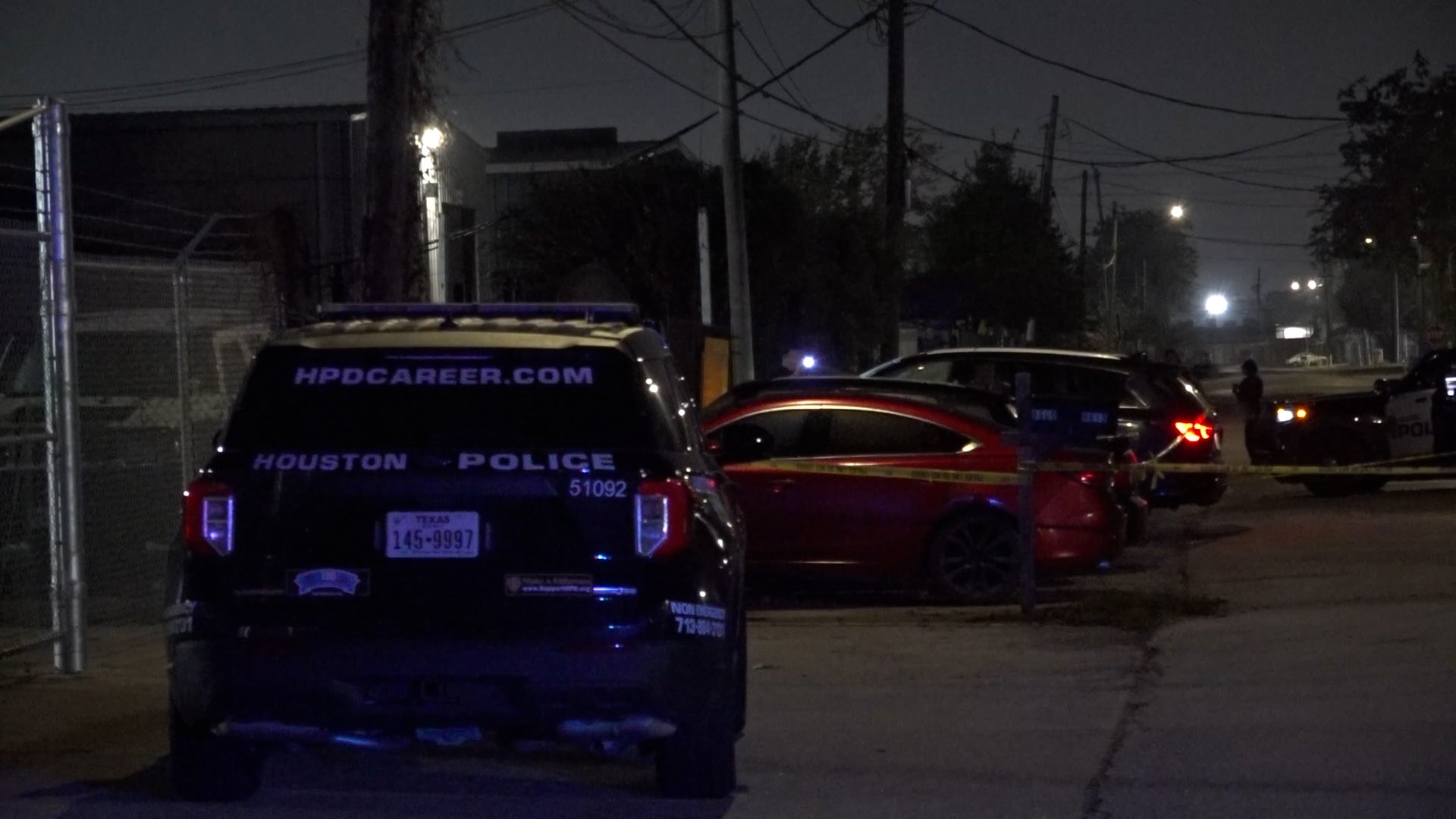 According to HPD, the suspect tried to rob the valley driver at gunpoint and ultimately shot him before dragging him out of the car and searching his body.