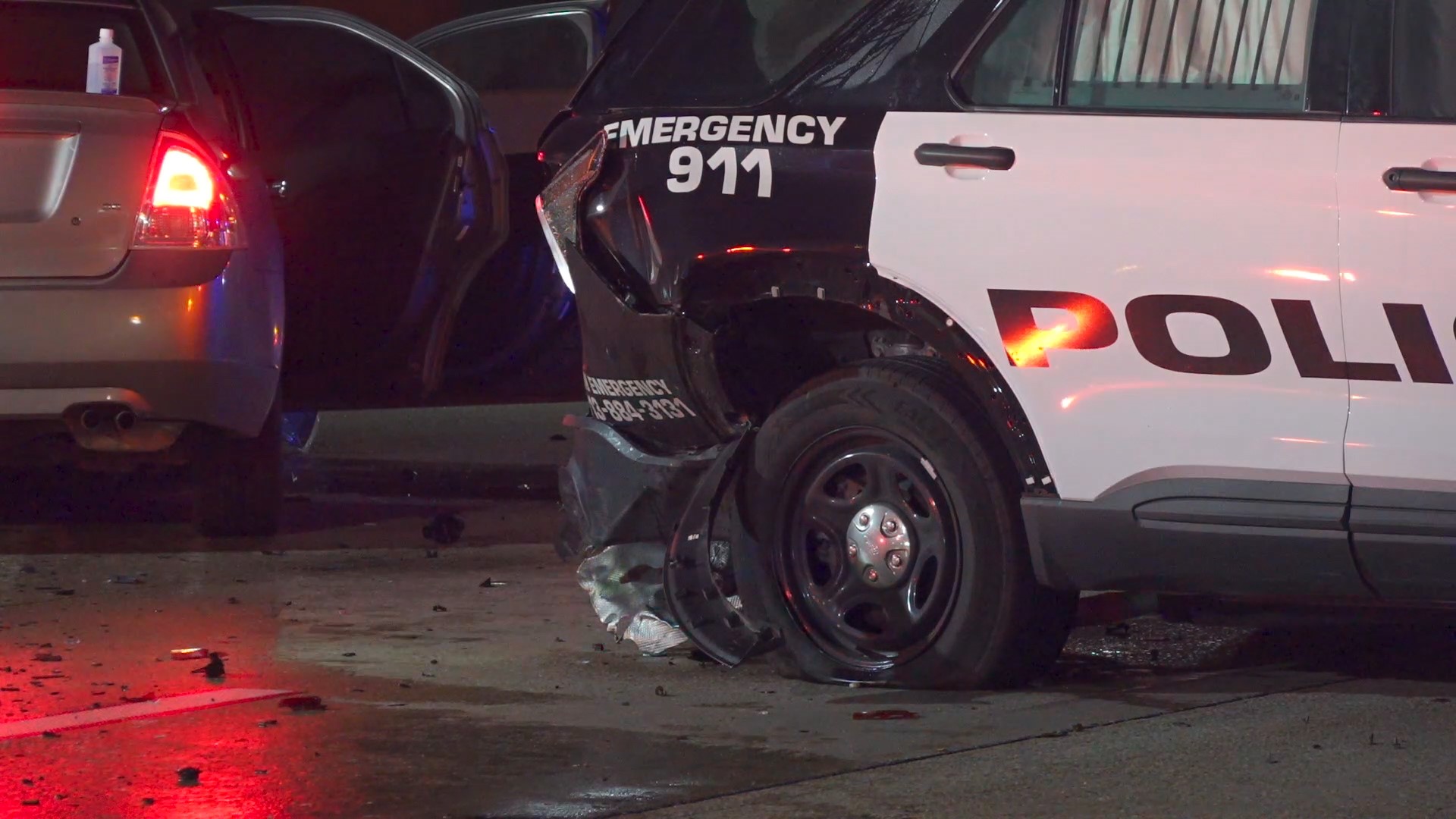 HPD, Harris County deputies involved in crash on Gulf Freeway | khou.com