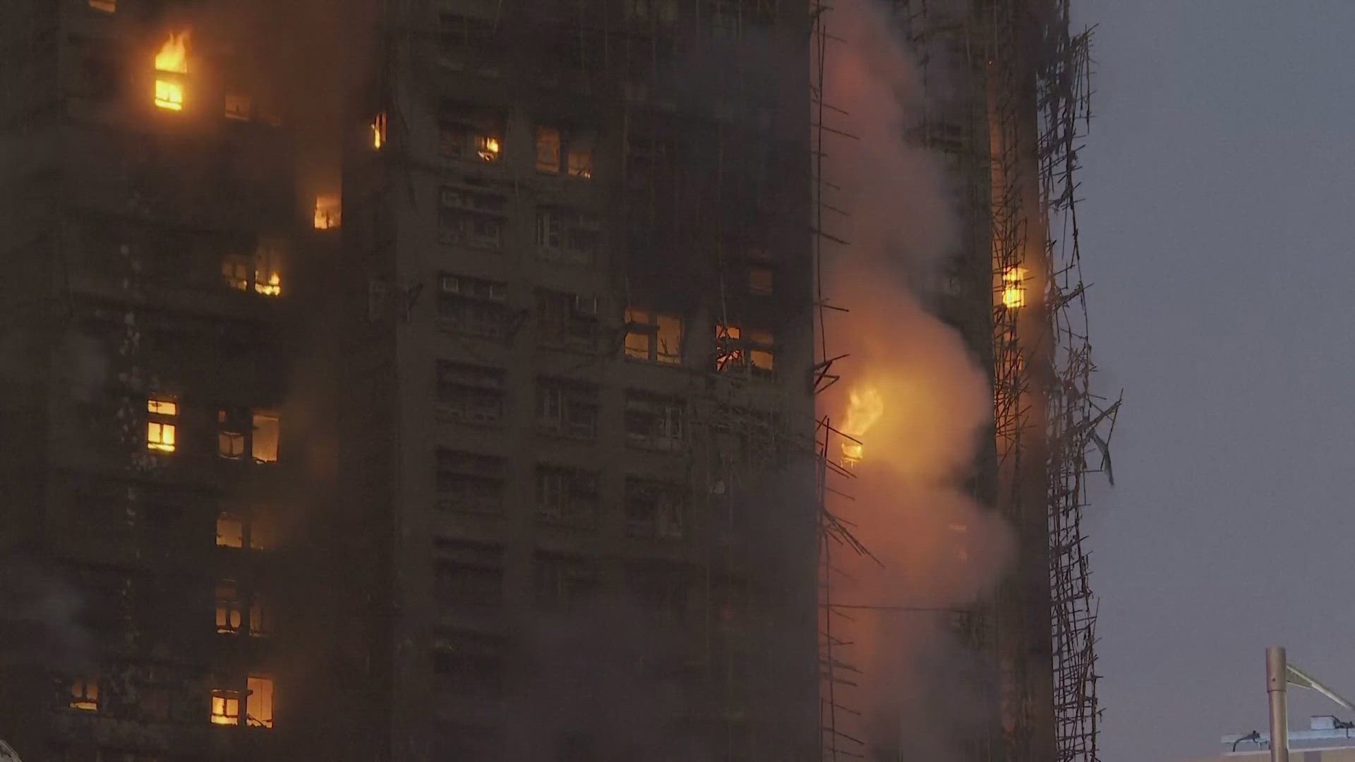 Death toll in Hong Kong high-rise fire rises to 36, with 279 people  reported missing