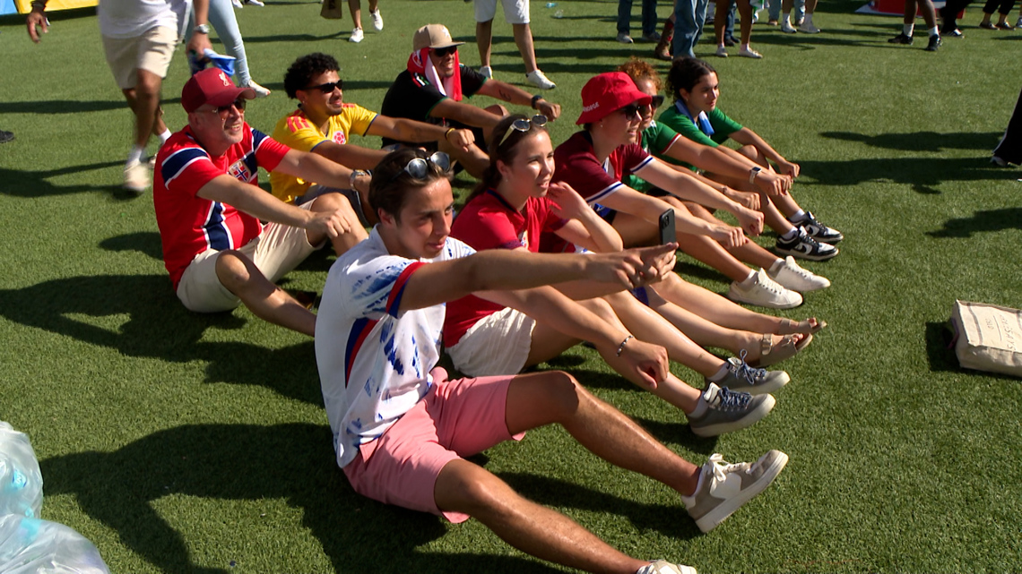 Mexico fans pack Houston's FIFA Fan Festival as Norway stuns Brazil
