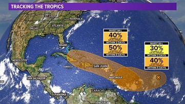 Eyes on the tropics: We're tracking Invest 93L and Invest 94L in the Atlantic
