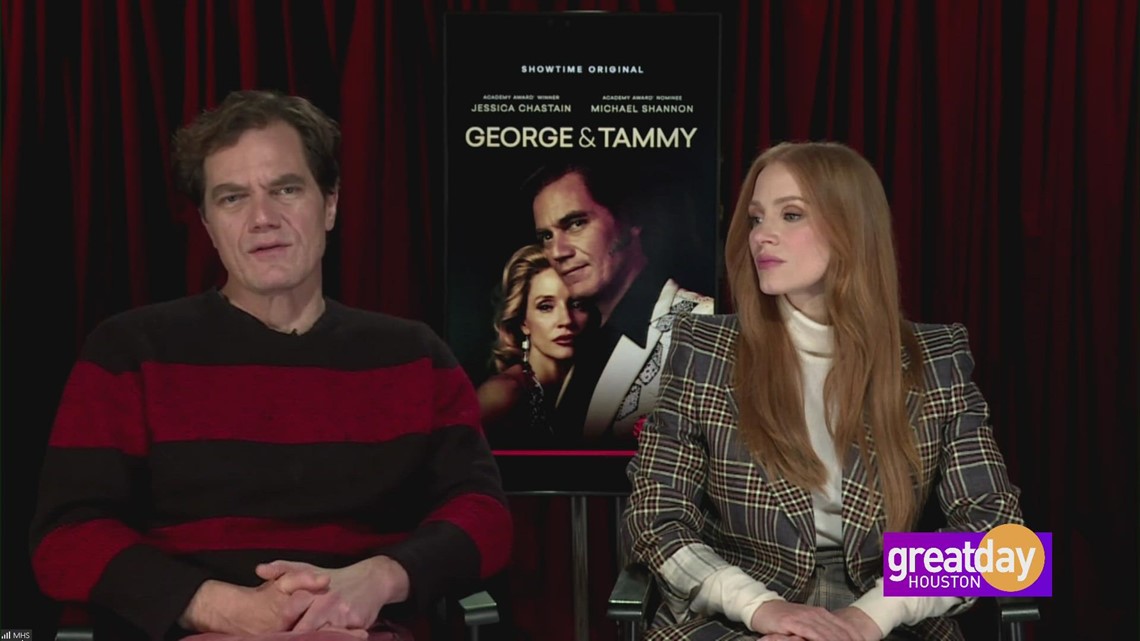 Jessica Chastain & Michael Shannon berdiskusi "George & Tammy"