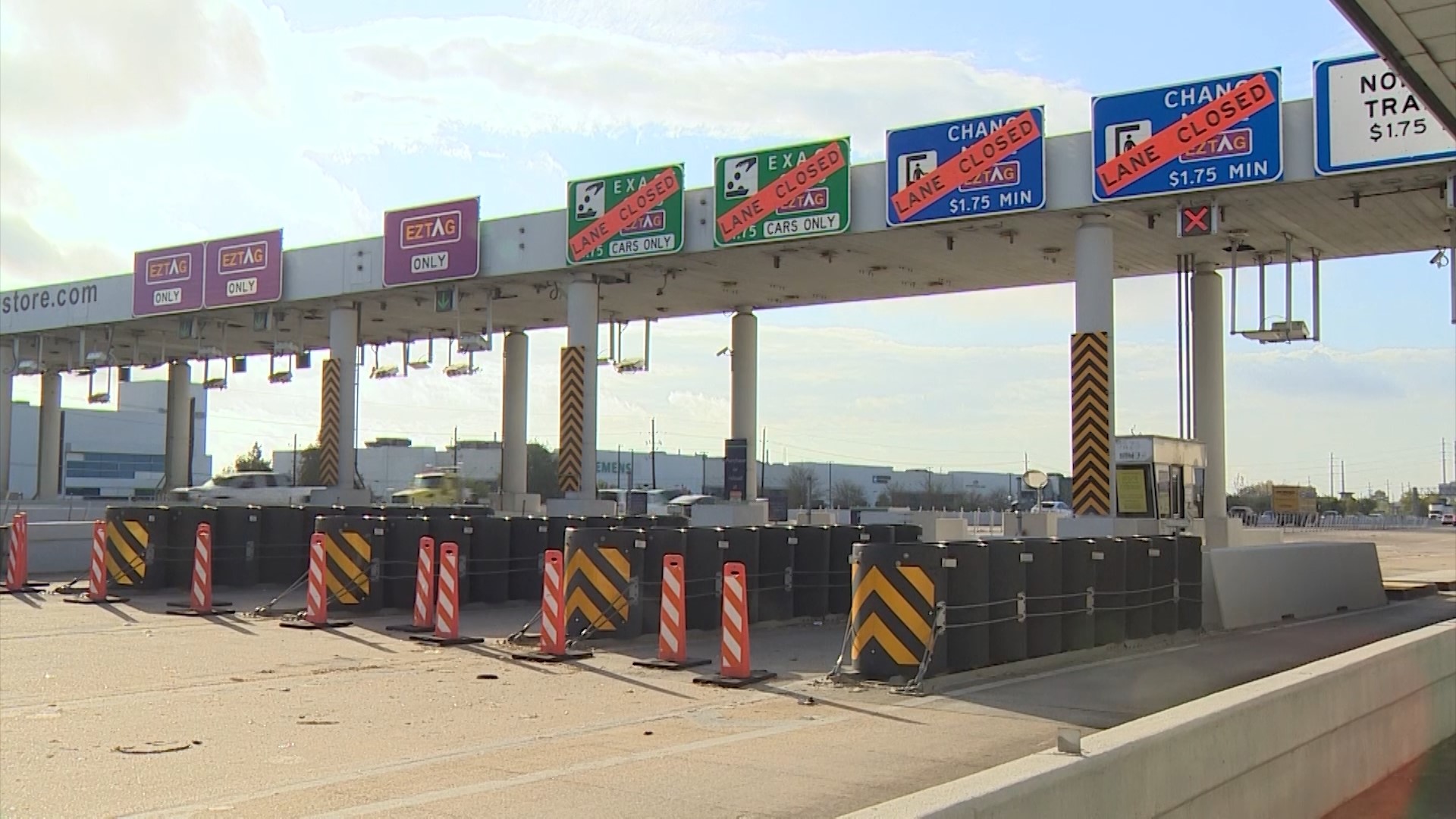 Don't expect those closed toll lanes and empty booths to open any time soon.