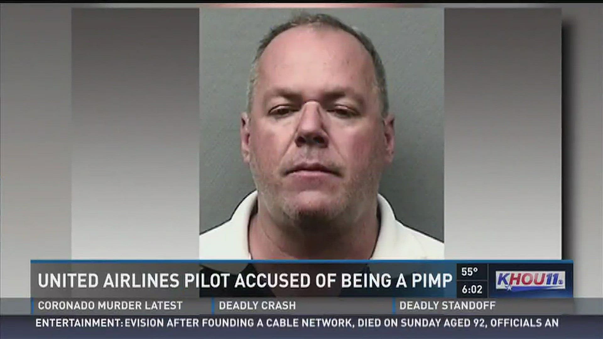 The pilot will appear in court Monday.