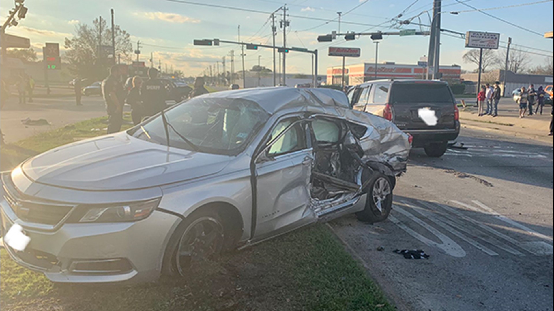 Houston Car Chase Leads To Five-vehicle Crash, Police Say | Khou.com