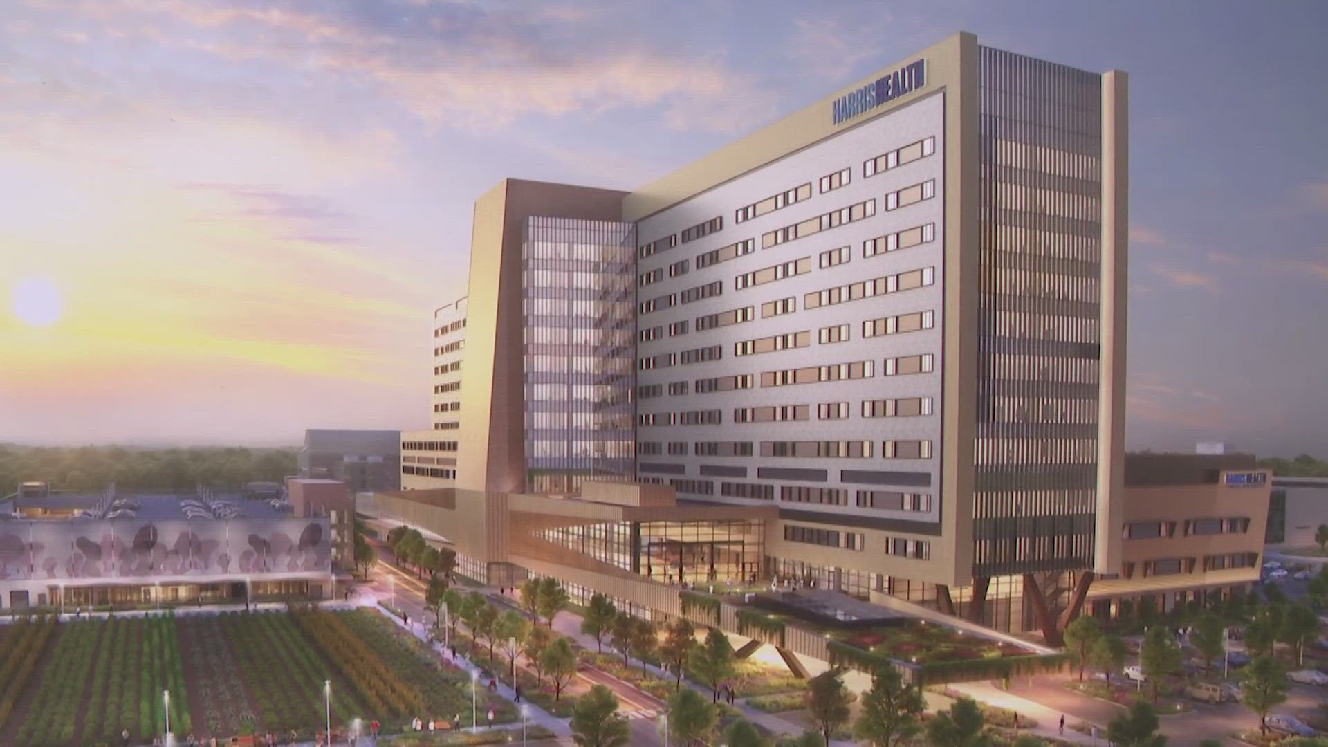A ceremonial groundbreaking event was held for an expansion of the LBJ Hospital campus.