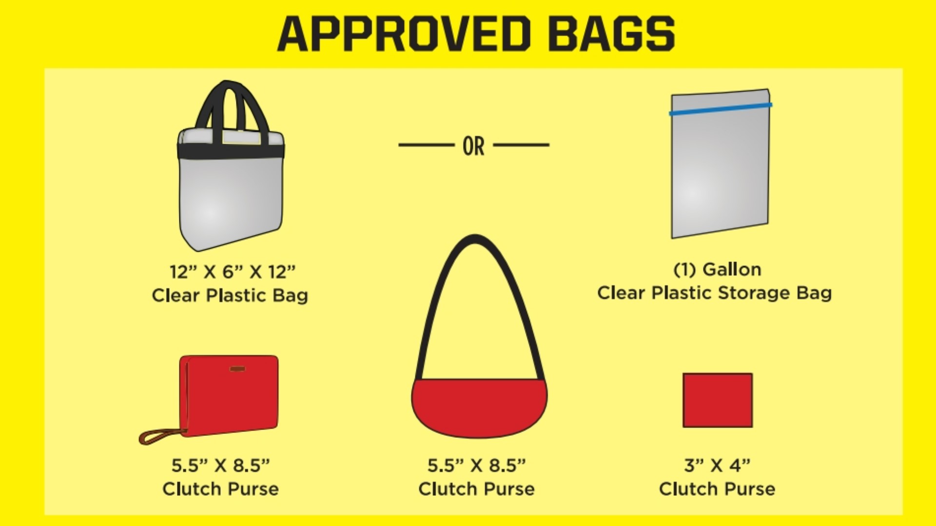 Final Four in Houston: Bag policy and what's not allowed | khou.com