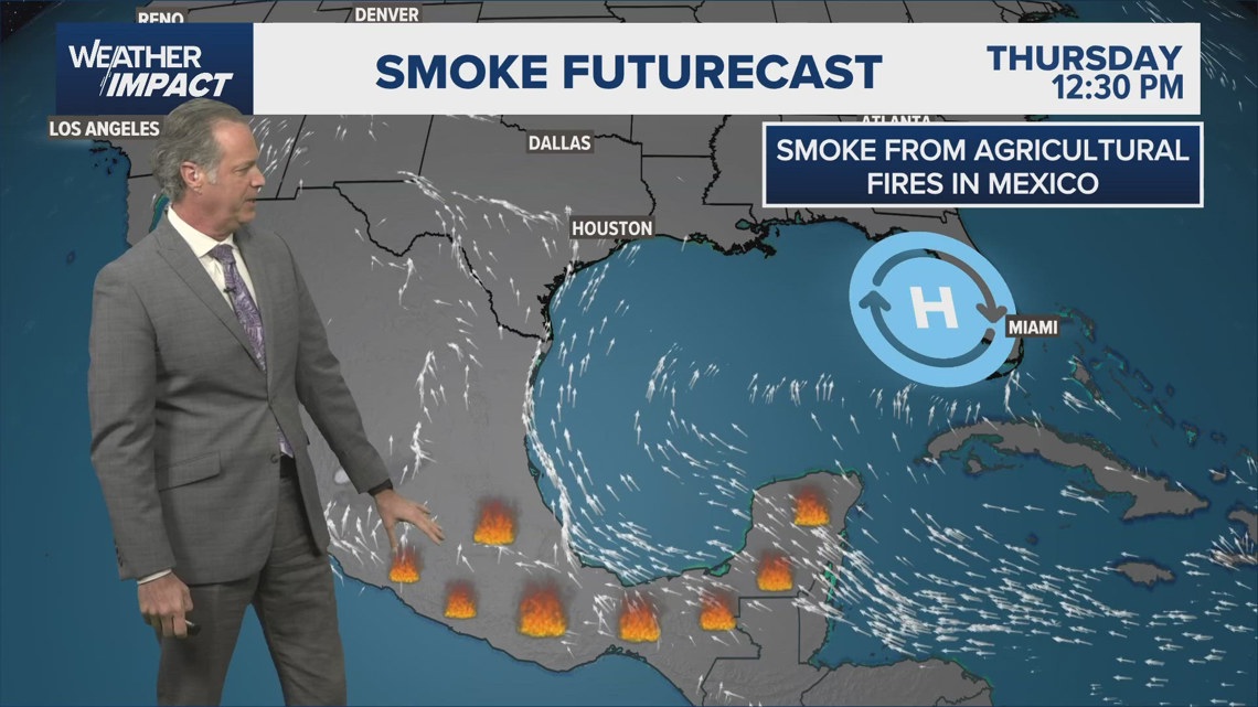 There's a reason you're seeing smoke and haze across the Houston area