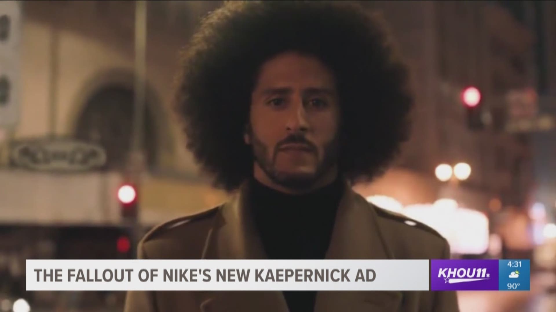 KHOU 11 political analyst Bob Stein breaks down the political implications of Nike's new ad featuring former San Francisco 49ers Colin Kaepernick.