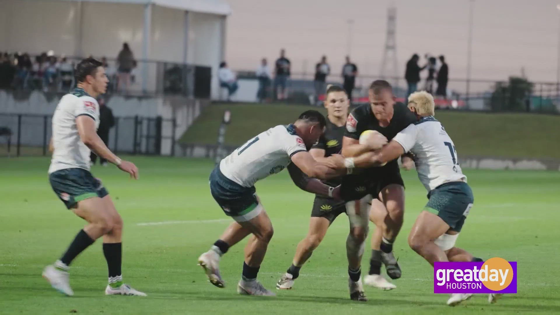 Great Day's Carlos Hernandez caught up with the SaberCats ahead of its season opener.