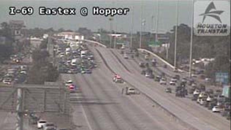 Eastex Freeway In Ne Houston Closed Due To Accident