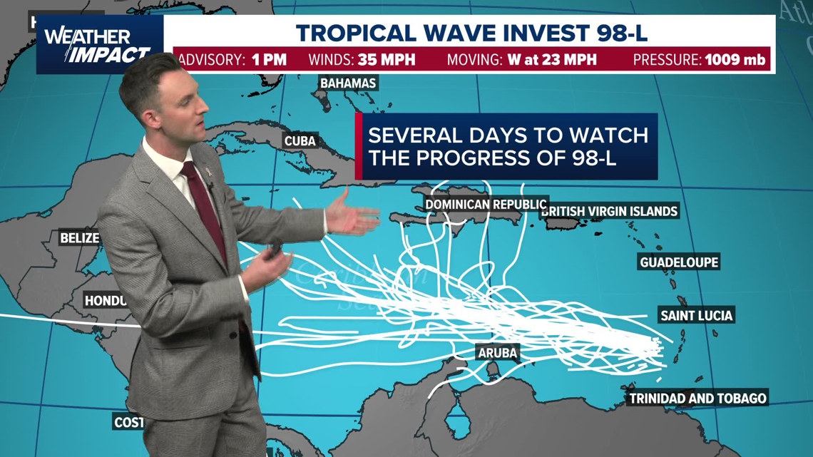 Tropical update: Watching a wave in the Caribbean | khou.com