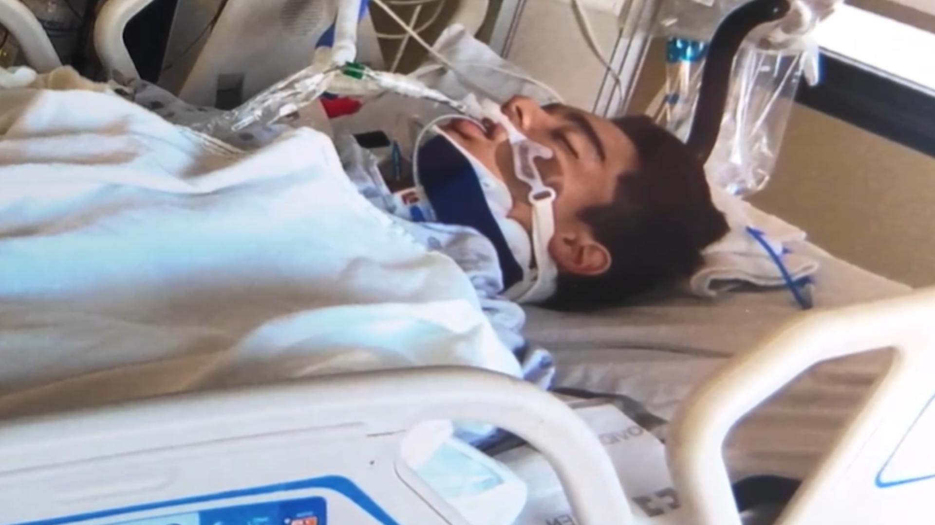 Stented Dissection ‘I wouldn’t be here’ | Houston football player survives stroke ...