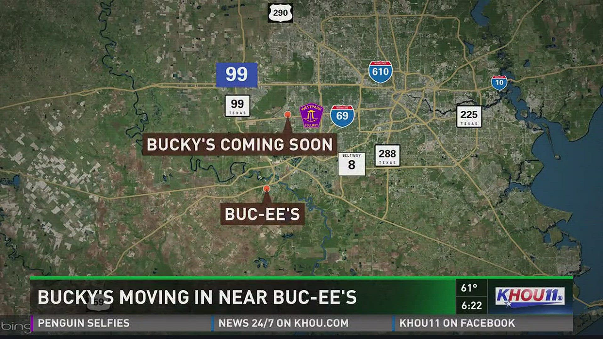 Some folks in Richmond were excited about "Bucky's" moving into their neighborhood, but it's not what they were expecting.