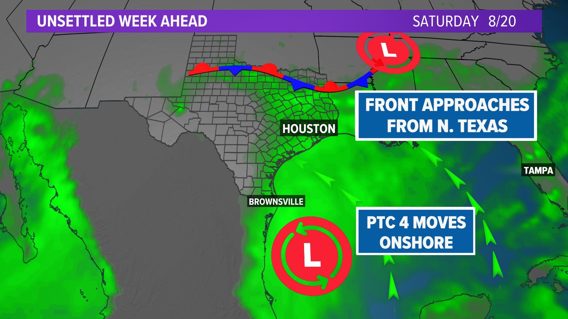 Tropical update Gulf system could Tropical Storm Danielle