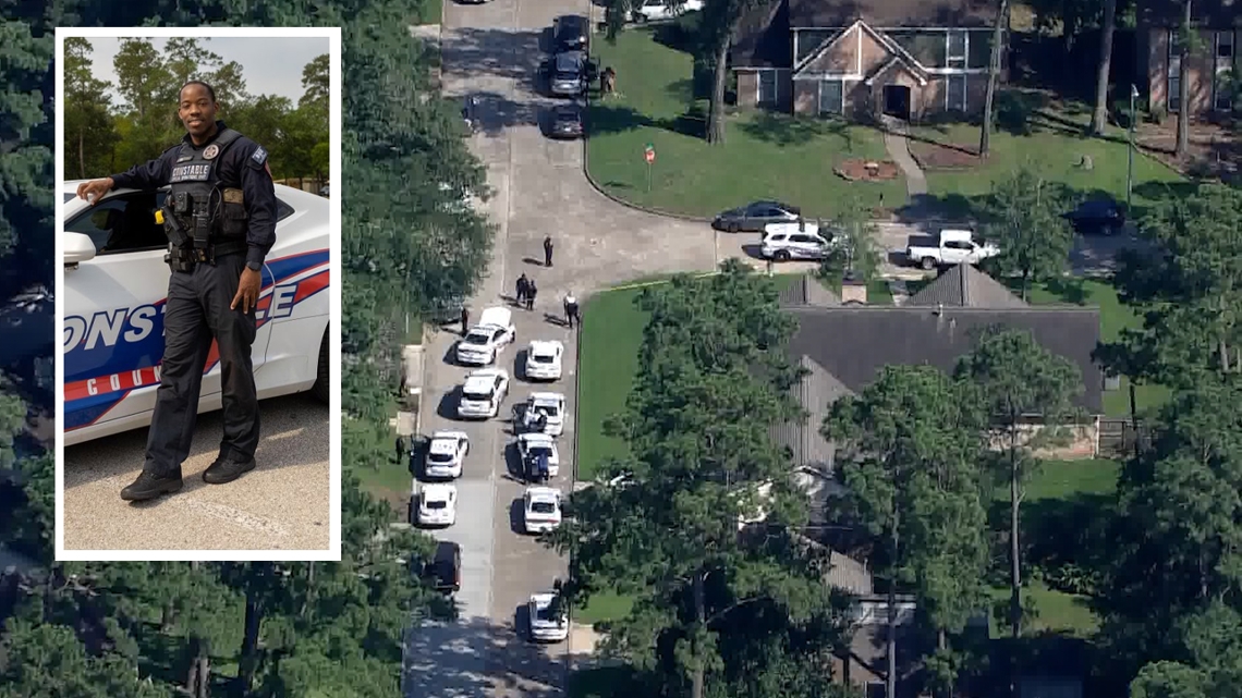 Deputy shot by armed robbery suspect in northwest Harris County | khou.com