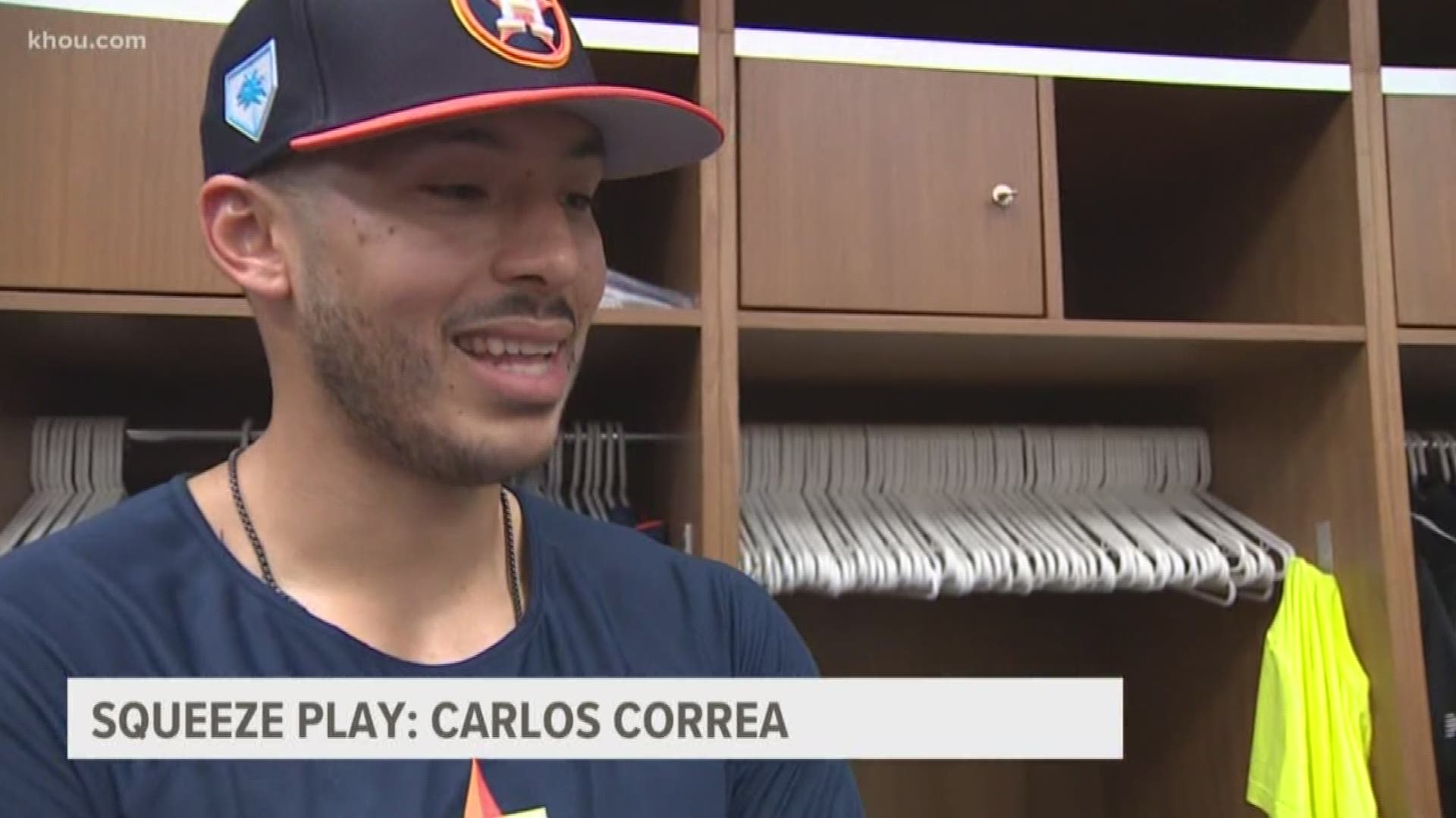 Get to know Astros shortstop Carlos Correa in the latest edition of Astros Squeeze Play.