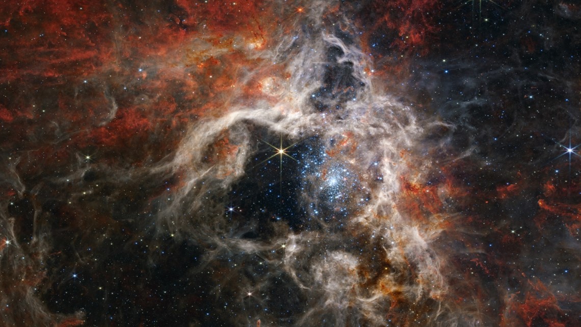Giant space tarantula captured by Webb Telescope - Vimarsana News