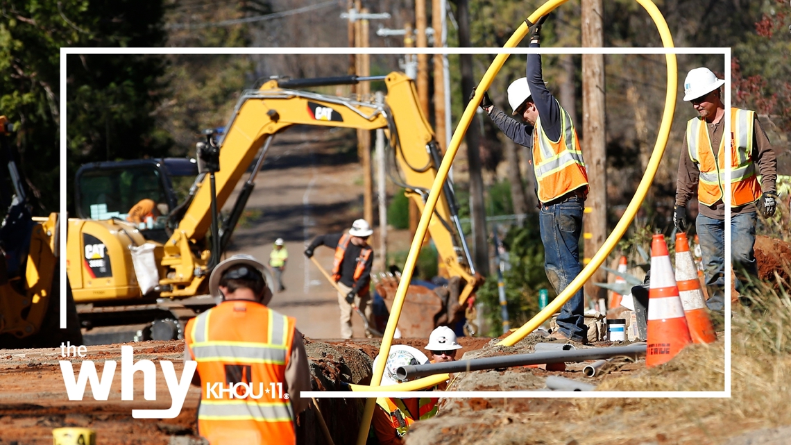 Houston storm damage Why don't we bury power lines?