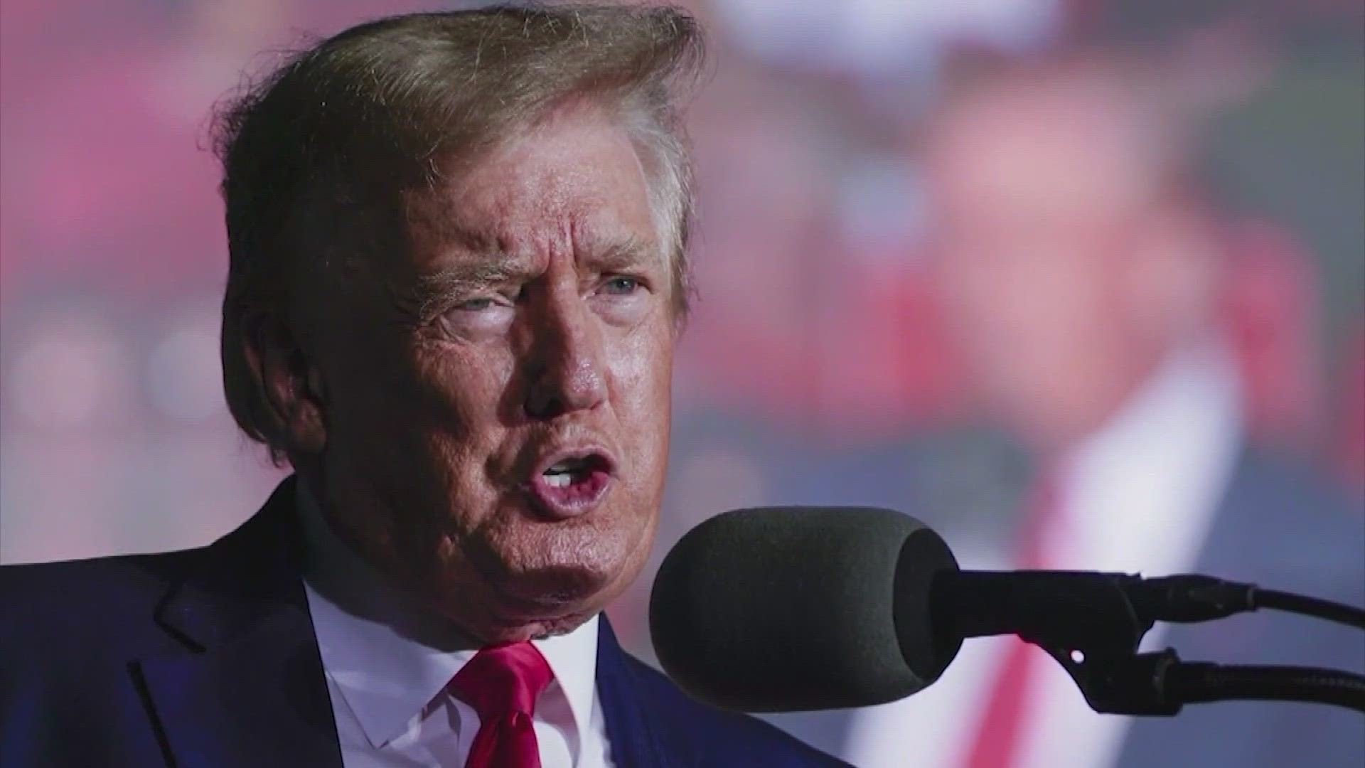 The event comes amid a flurry of legal battles surrounding Trump's alleged efforts to overturn the 2020 election and alleged fraudulent business dealings.