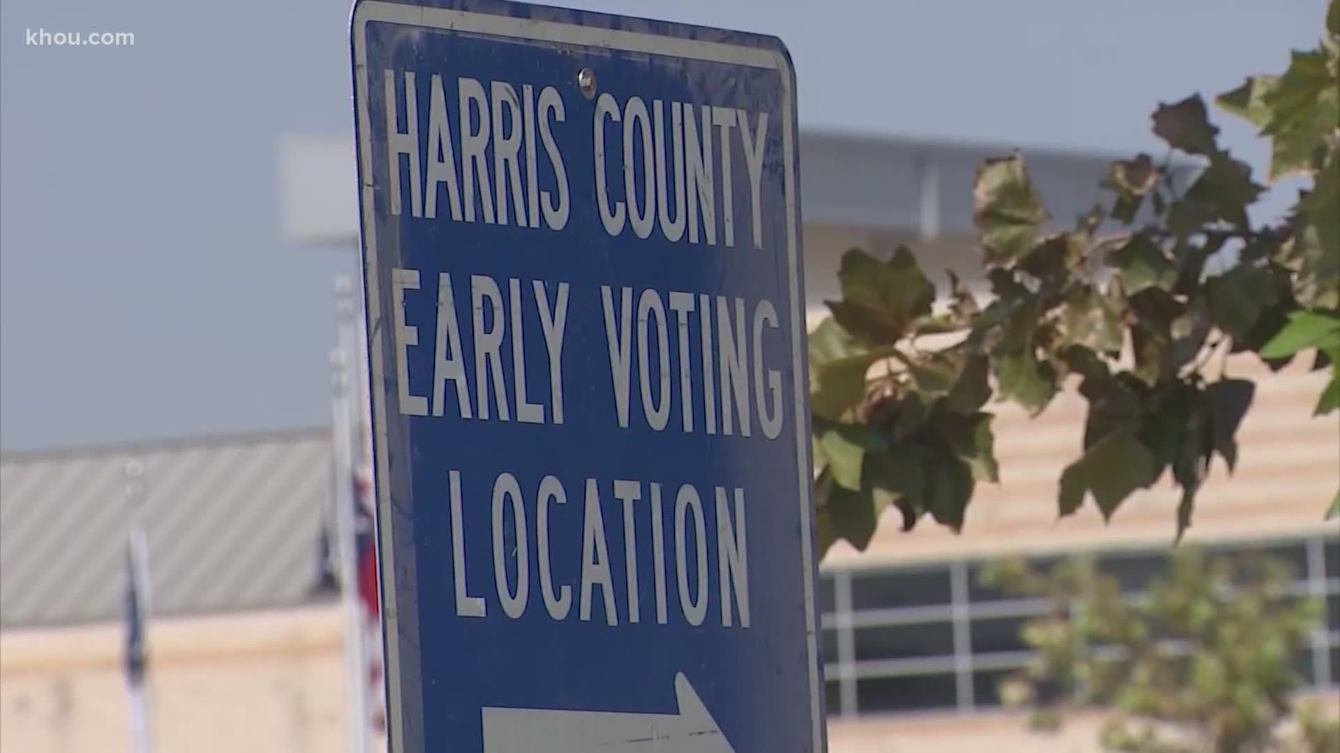 Harris County Clerk Chris Hollins says they’re well on the way to hit 80,000 votes cast Wednesday.