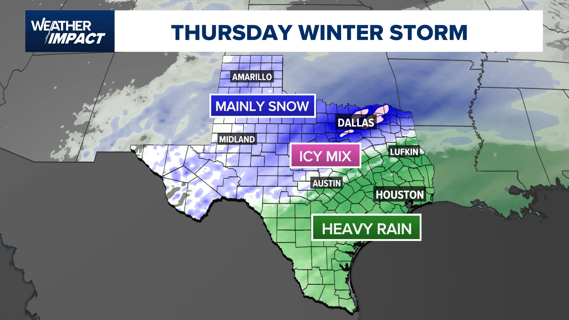 Significant winter storm threatens Texas