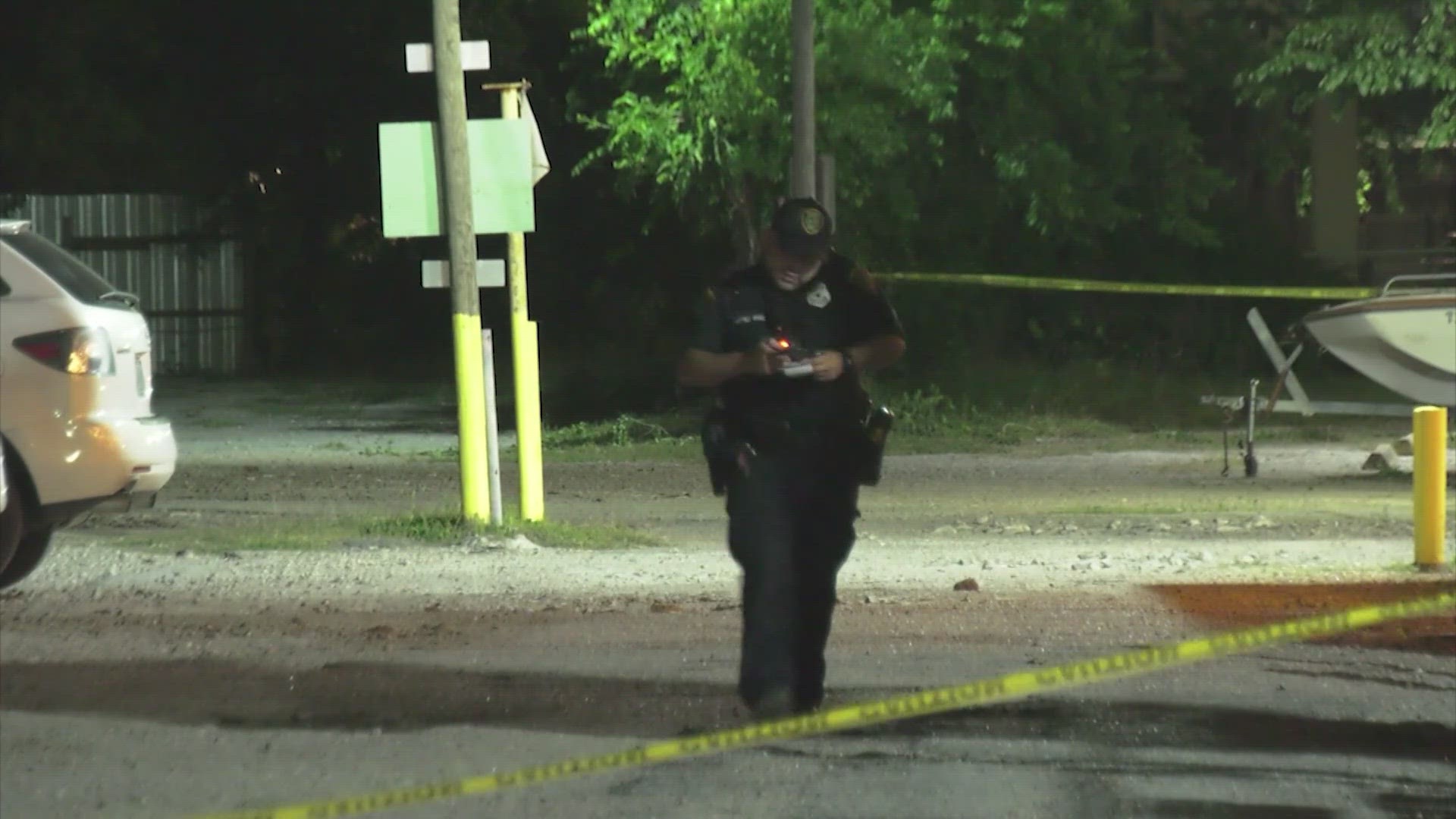 The body was found near Fulton and Halpern around 9:30 p.m. Tuesday.