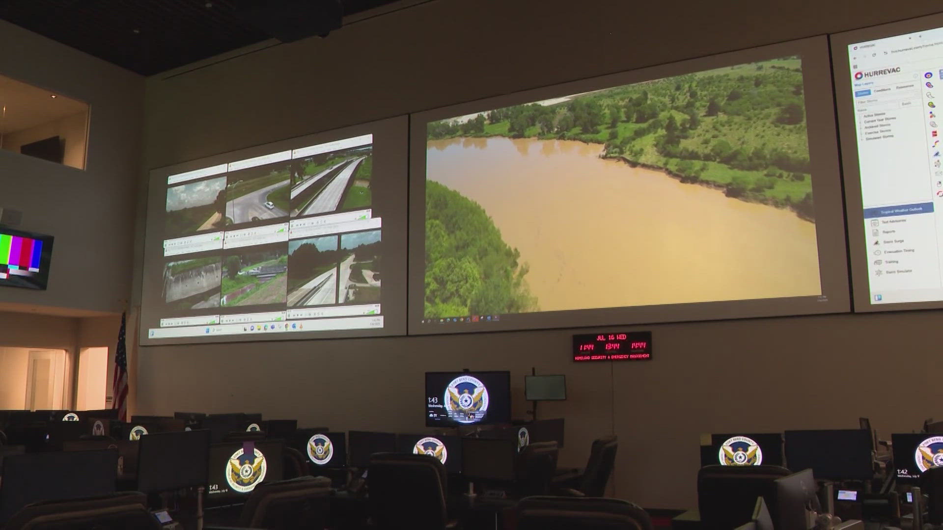 Six flood cameras are currently being used with a plan to expand to 50 cameras across Fort Bend County.