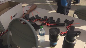 More than 1,400 firearms collected at Houston gun buyback event