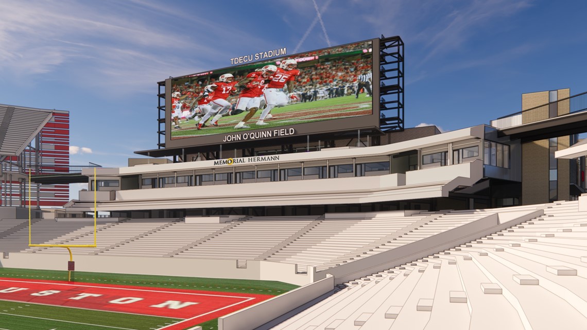 TDECU Stadium - Home of Houston Cougar Football - University of Houston