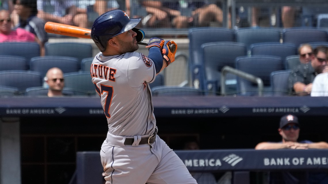 Astros' Jose Altuve hits 200th home run