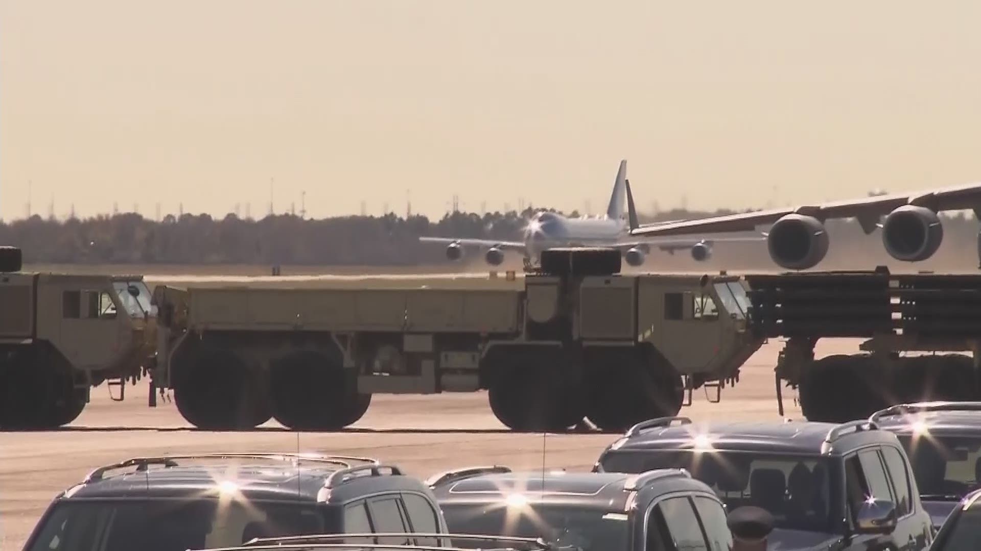 FULL VIDEO Special Air Mission 41 departs Ellington Field for Joint Base Andrews