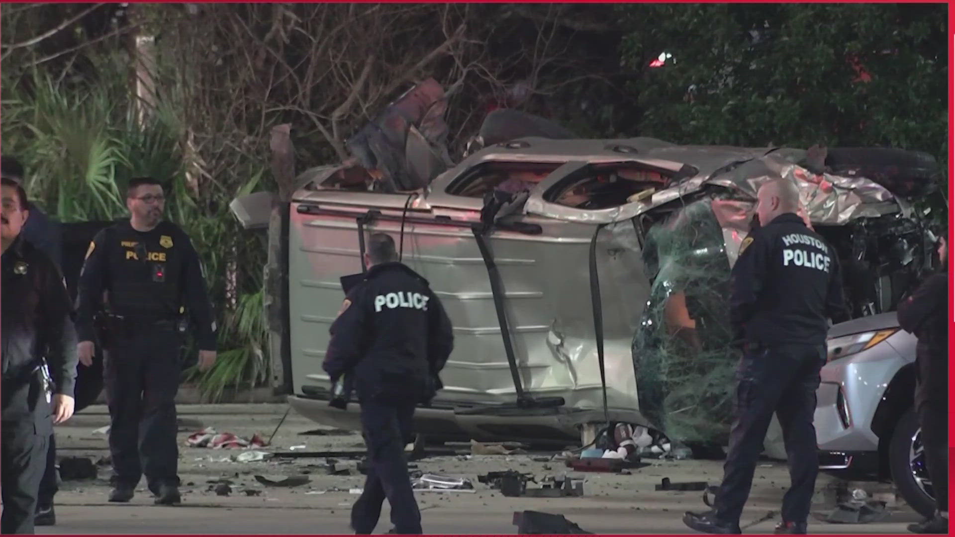 Car crashes into Southwest Freeway car dealership, woman dead | Houston ...