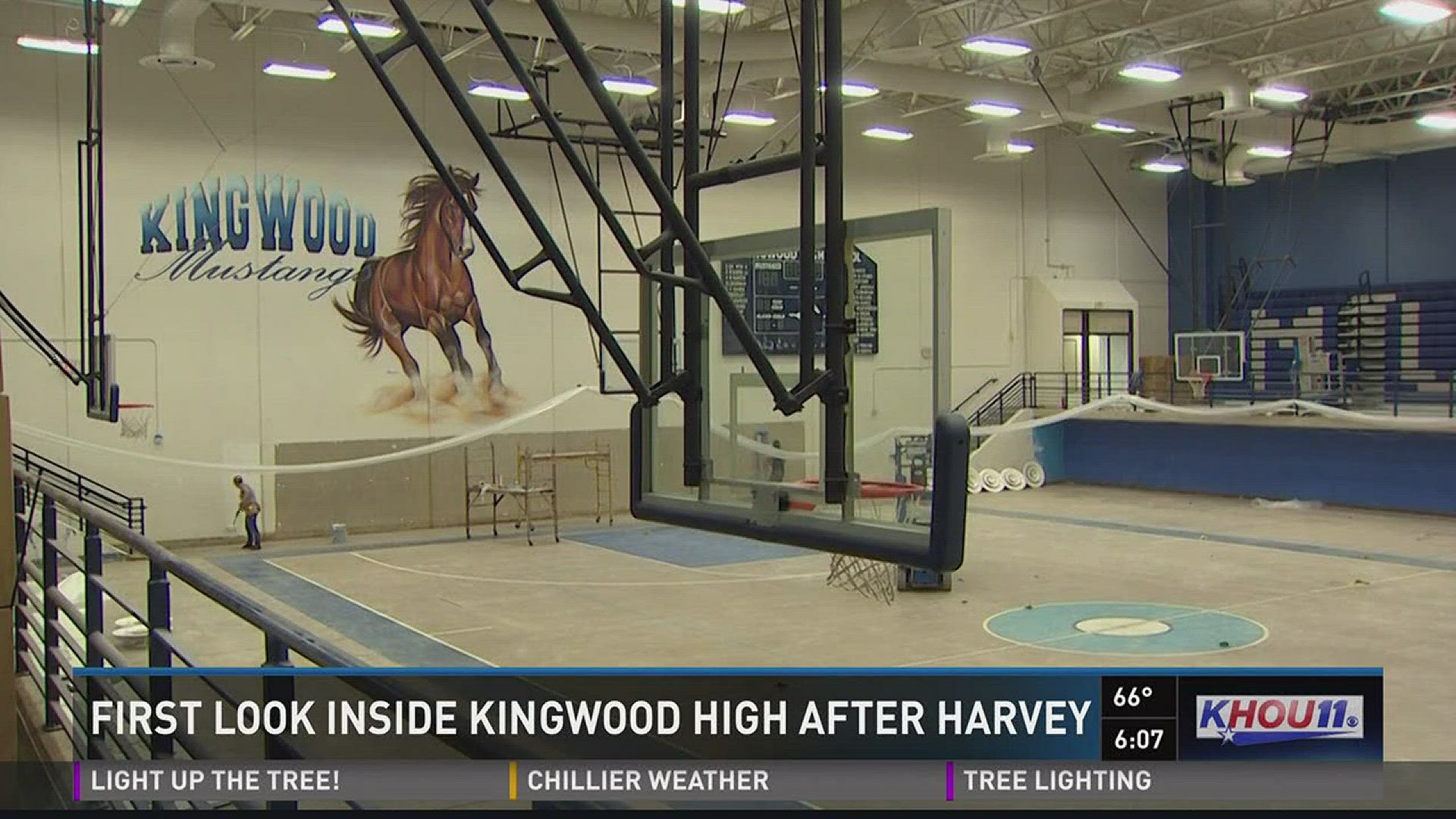 The Kingwood High football team has come back strong after losing a lot in Hurricane Harvey and this season the team has made state playoffs, a first in 30 years.