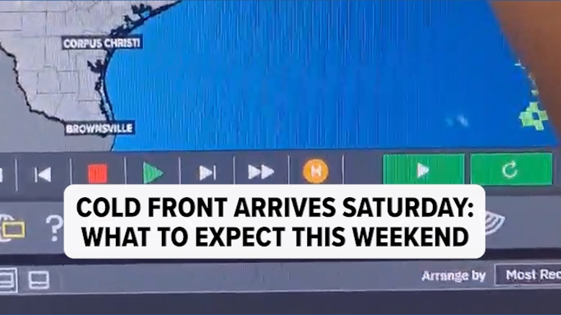 Weekend cold front timing: Rain early, chilly air late Saturday | khou.com