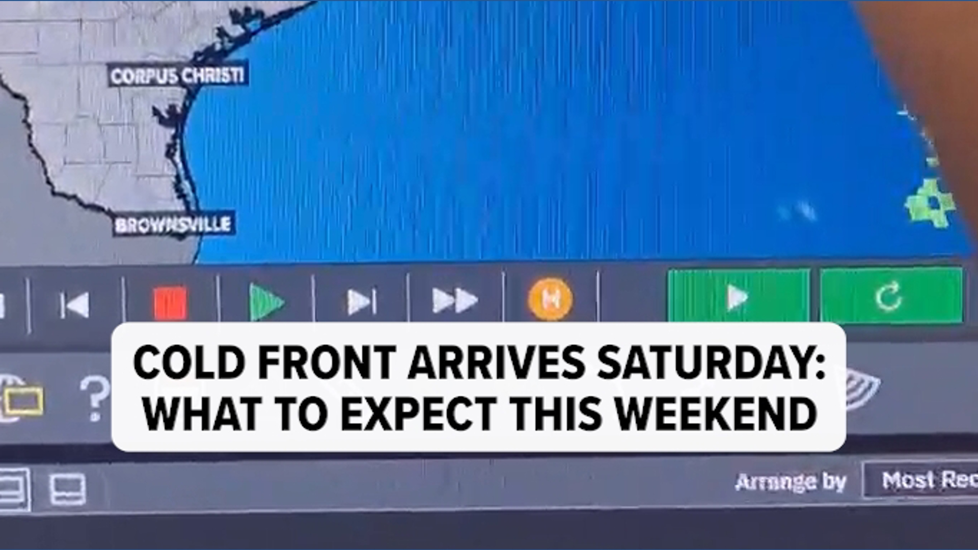 Weekend cold front timing: Rain early, chilly air late Saturday | khou.com