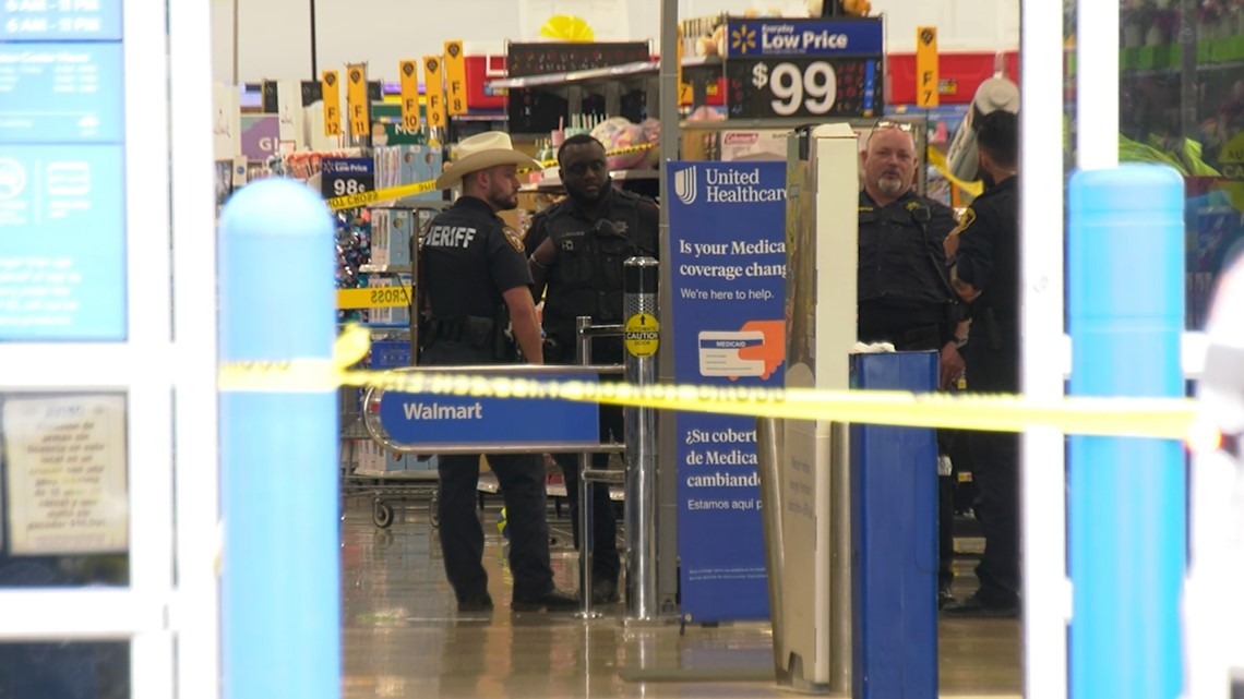 Seorang pria menembak Walmart |  Berita kejahatan Harris County