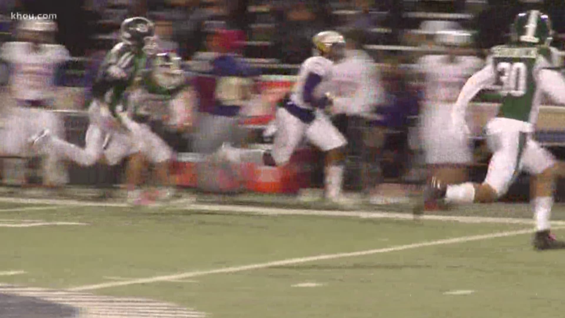 Jersey Village took on Stratford in our KHOU Game of the week. The Falcons took this one, 21-14.