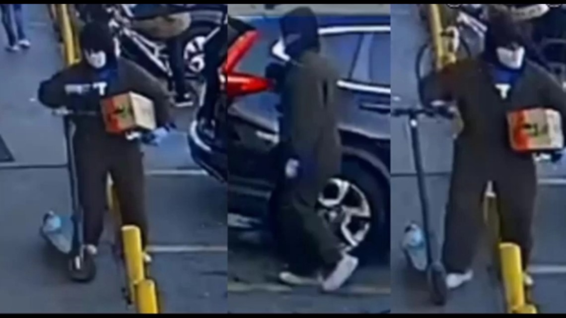 Kejahatan Houston: Pria dengan skuter bermotor mencuri sekotak Pringles